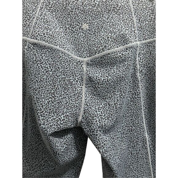 Women’s Blue Athleta Salutations Stash 2 Textured Tights Athletic Leggings Size - Picture 4 of 7